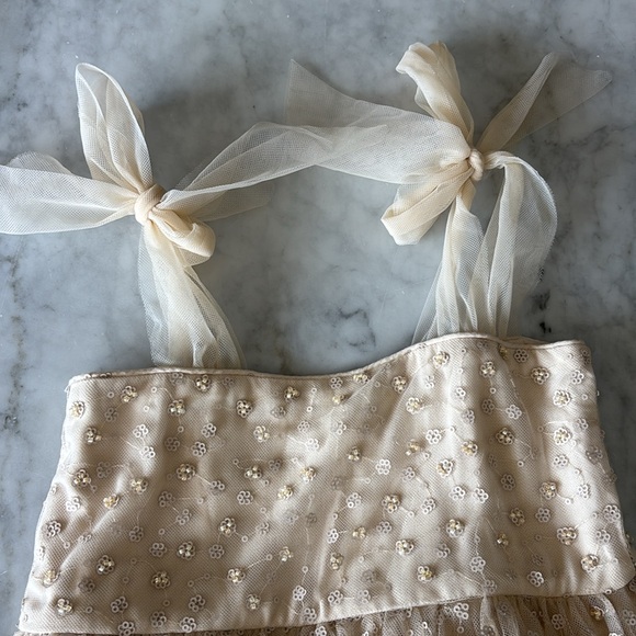 Noralee beaded children’s dress SIZE 6 - Picture 3 of 5